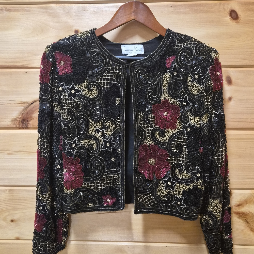Laurence Kazar New York Beaded Jacket